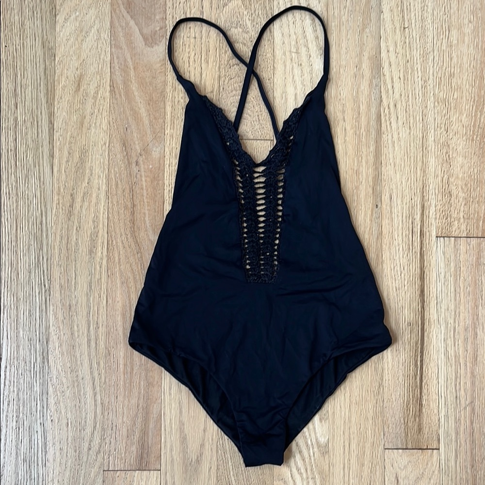 Billabong Black One Piece Swimsuit